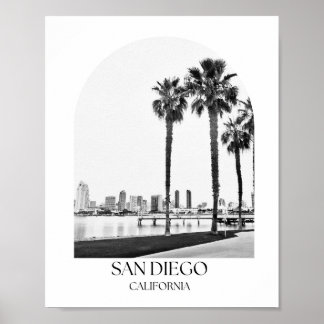 Poster Imprimer l'arc de San Diego California