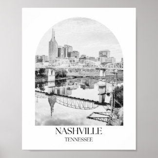 Poster Imprimer l'arc du Tennessee de Nashville