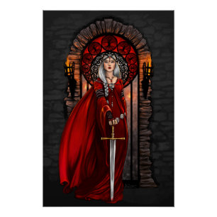 Poster Imprimer l'art d'Enchantress Queen Blood