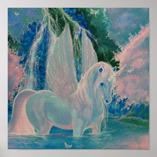 Poster Imprimer l'art "Iridescente World"