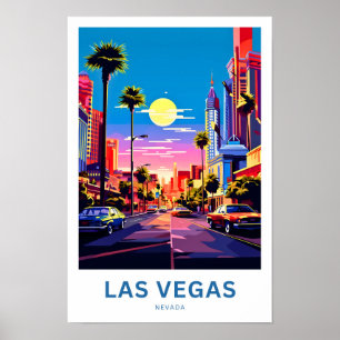 Poster Imprimer Las Vegas Nevada Travel