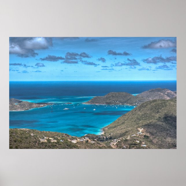 Poster Imprimer l'île (Devant)