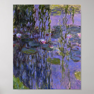 Poster Imprimer - Lillies d'eau par Claude Monet