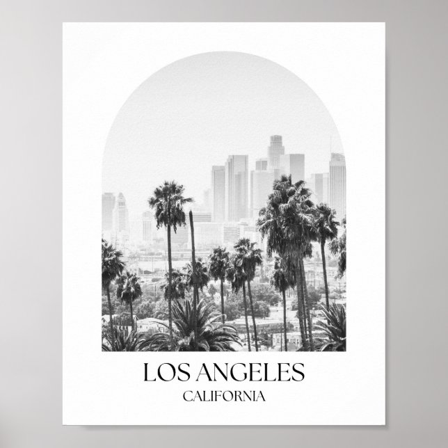 Poster Imprimer Los Angeles California Arch (Devant)