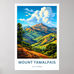 Poster Imprimer Mont Tamalpais Californie