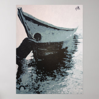 Poster Imprimer "Navire"