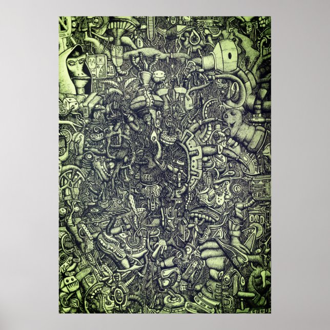 Poster Imprimer, Papier d'affiche de valeur (Matte) (Devant)