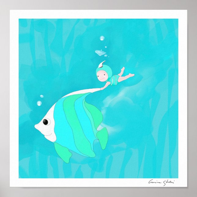 Poster Imprimer par Cristina Ghelfi (Devant)