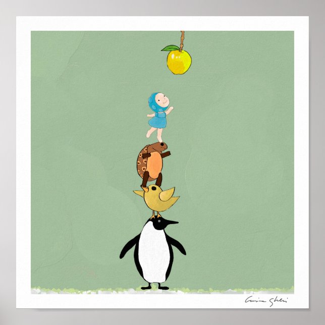 Poster Imprimer par Cristina Ghelfi (Devant)