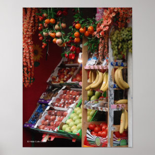 Poster Imprimer Paris Fruit