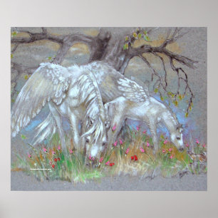 Poster IMPRIMER - Pegasus Mother & Foie