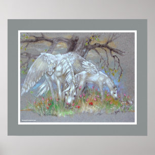 Poster IMPRIMER - Pegasus Mother & Foie