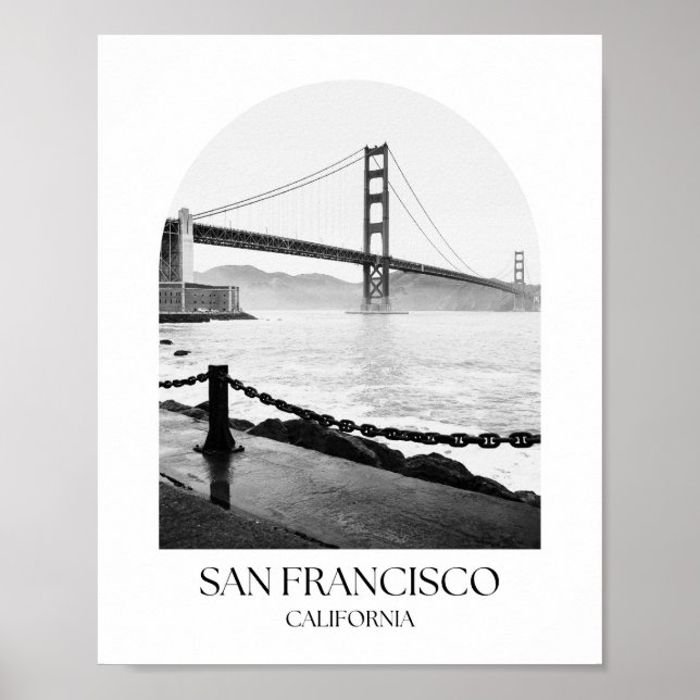Poster Imprimer photo de San Francisco California Arch (Devant)