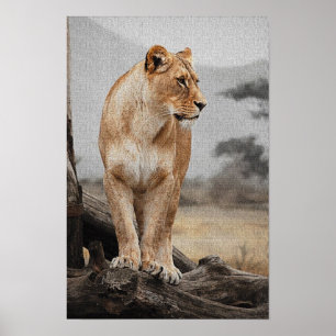 Poster Imprimer Royal Lioness