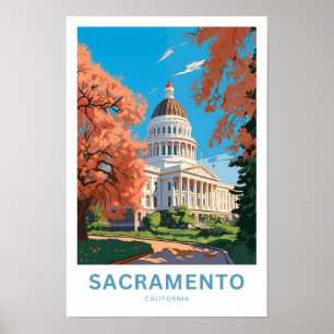 Poster Imprimer Sacramento California Travel