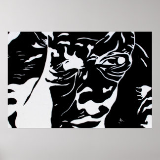 Poster Imprimer - Si le diable est en cours de route