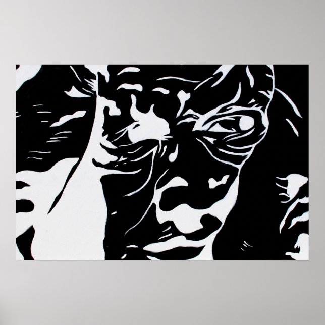 Poster Imprimer - Si le diable est en cours de route (Devant)