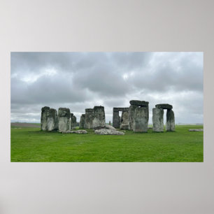 Poster IMPRIMER   Stonehenge 35 po x 20 po