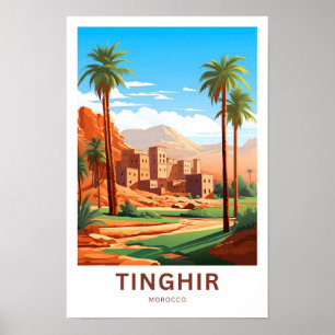 Poster Imprimer Tinghir Maroc