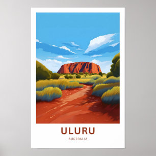 Poster Imprimer Uluru Australia Travel