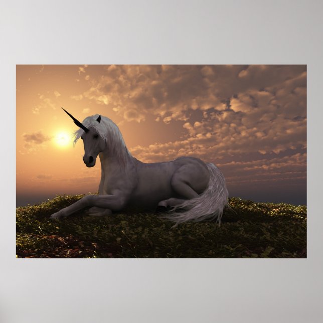 POSTER IMPRIMER UNICORN (Devant)