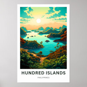 Poster Imprimer Voyage des Îles Cent