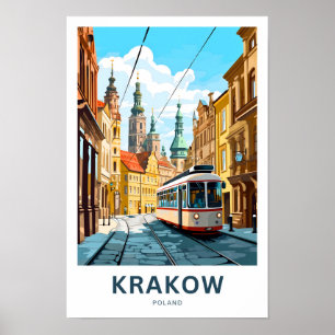 Poster Imprimer Voyage Pologne Cracovie