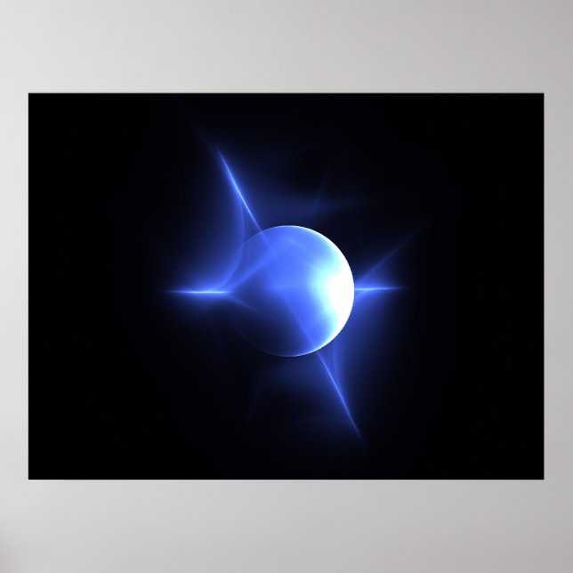 Poster Imprimerie Blue World (Devant)