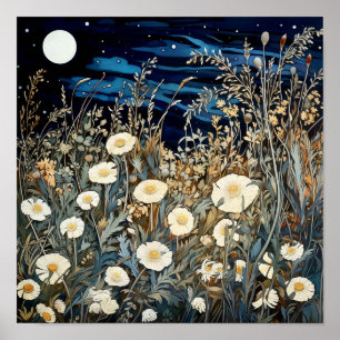 Poster Imprimerie d'art fleur sauvage