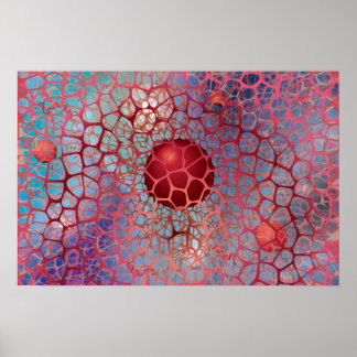 Poster Imprimerie d'art Mystères du ver