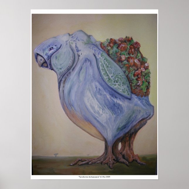 Poster Imprimerie d'art Terraformis Archaeoaevis (Devant)