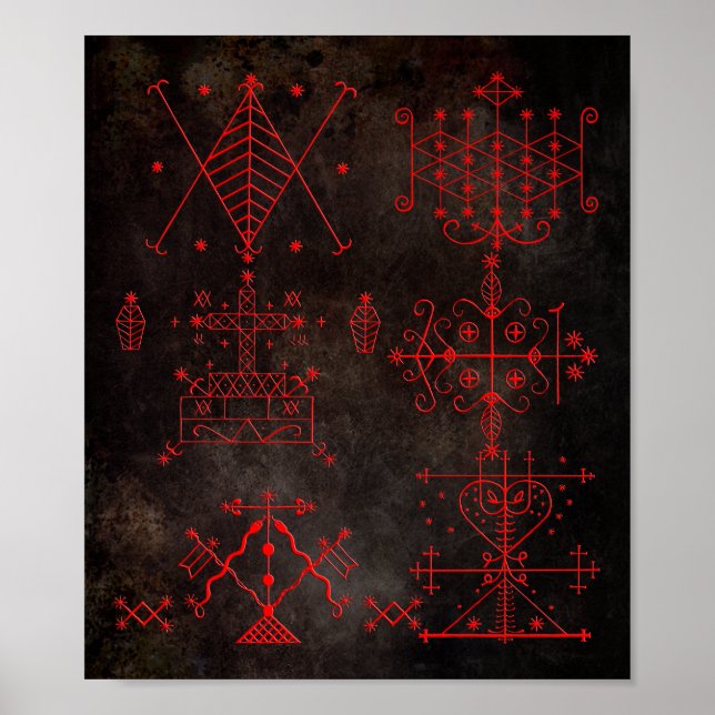 Poster Imprimez Veves Voodoo (Devant)