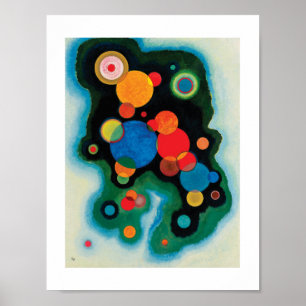 Poster Impulsion approfondie par Wassily Kandinsky