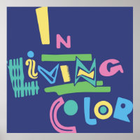 In Living Color TV Sitcom 90s Motif de fête Geomet