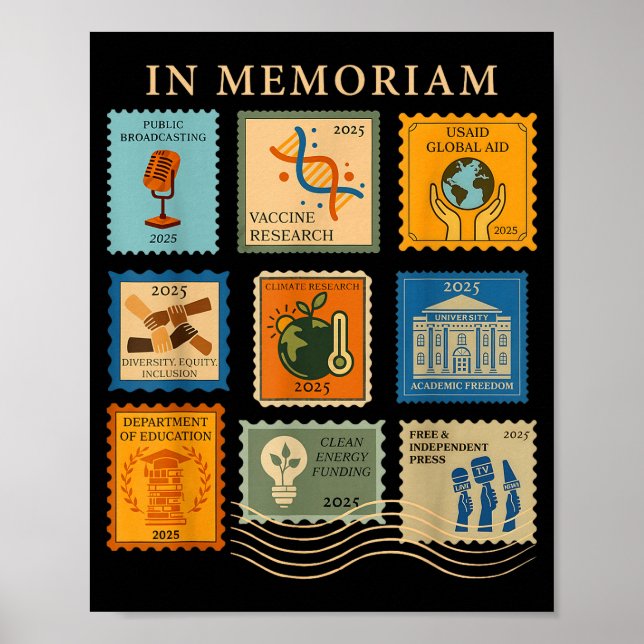 Poster In Memoriam Equal Rights Science Women Rights Femi (Devant)