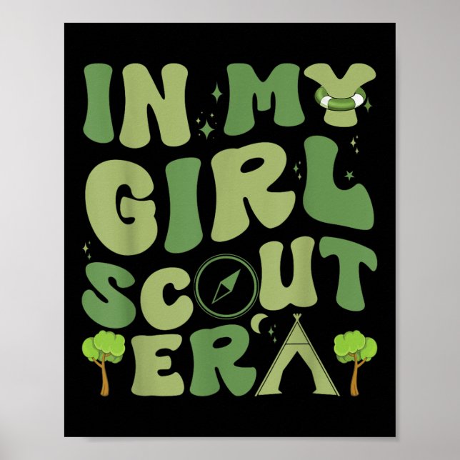 Poster In My Girl Patricks Day Scout Era, Scout Camping F (Devant)