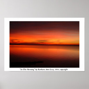 Poster In The Morning by Barbara Levy, 2004, copyright