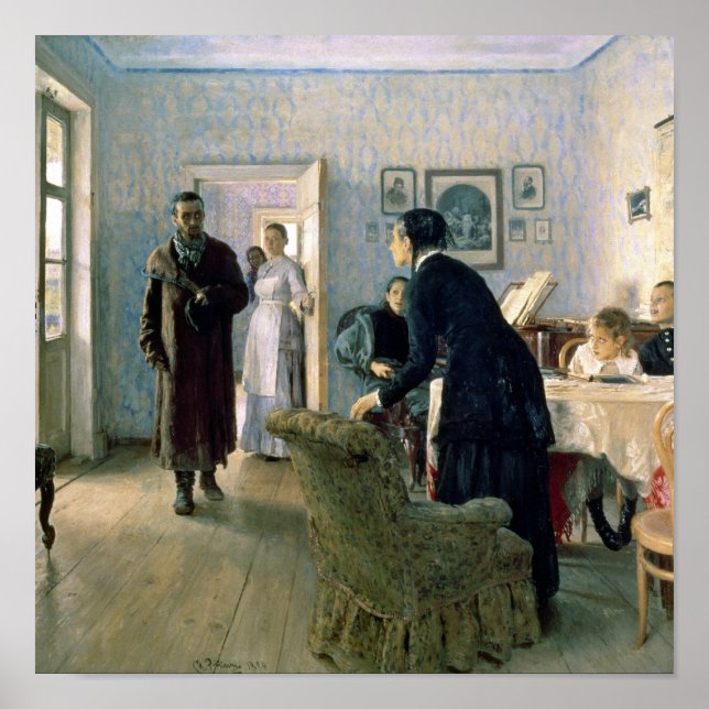 Poster Inattendu, 1884-88 (Devant)