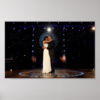 Poster Inauguration du président Barack Obama Danse avec 