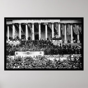 Poster Inauguration du président Taft 1909