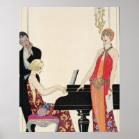 Incantation, illustration pour 'Gazette du Bon Ton