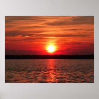 Poster Incendie dans le ciel 4