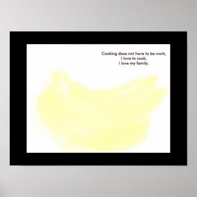 Poster Incitatif dans l'affiche de cuisine (Devant)