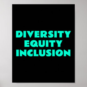 Poster Inclusion de l'équité en matière de diversité - Ju
