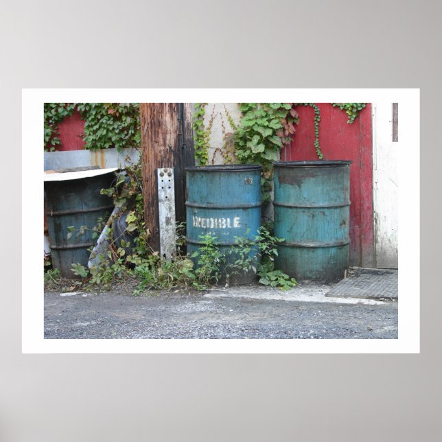 Poster Incomestible (Devant)