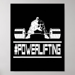 Poster Incroyable #powerlifting Pour Rats De Gym Et Power