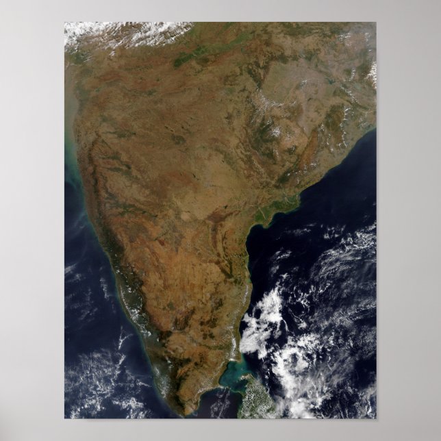Poster Inde du Sud (Devant)