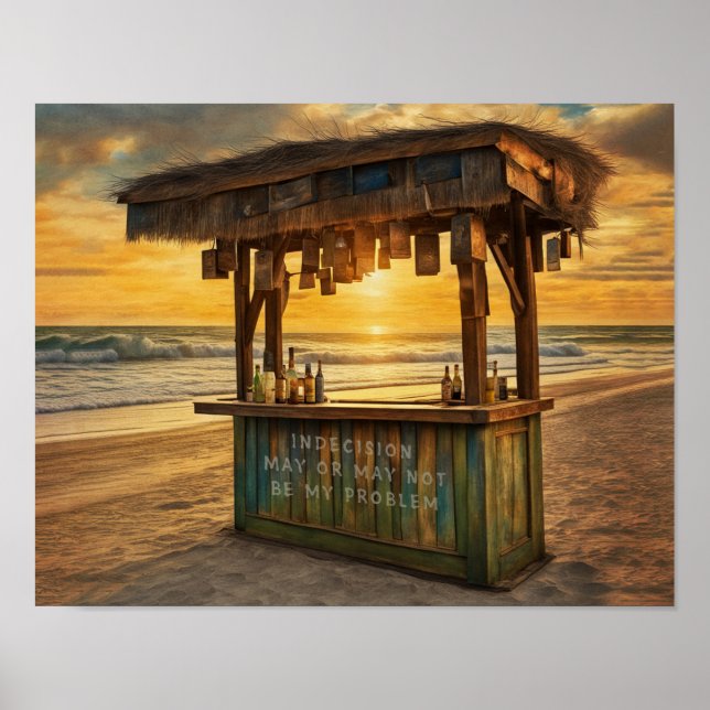 Poster Indécision - (Devant)
