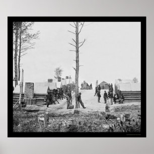 Poster Independent Cavalry Company dans l'Oneida, NY 1865