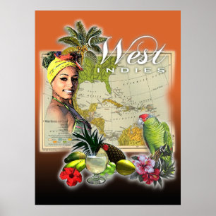 Poster Indes occidentales
